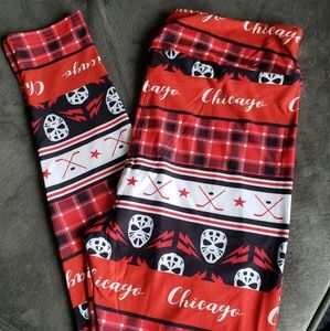 Chicago Blackhawks Leggings